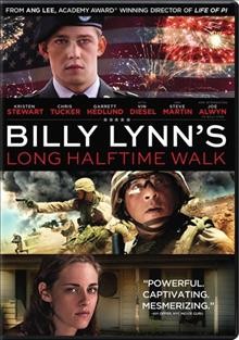 Billy Lynn's long halftime walk  [video recording (DVD) / produced by Stephen Cornwell, Ang Lee, Marc Platt, Rhodri Thomas ; written by Jean-Christophe Castelli ; directed by Ang Lee.