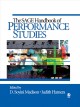 The Sage handbook of performance studies Cover Image